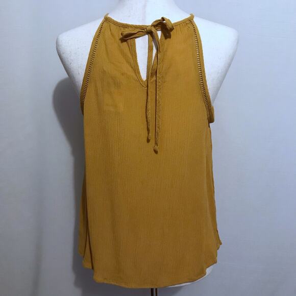Hippie Rose NWT Gold Tank Top Juniors S - Picture 5 of 9